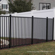 Wrought iron Deck Home Garden Fence  with Wrought Iron Decorative Ornaments Steel Fence